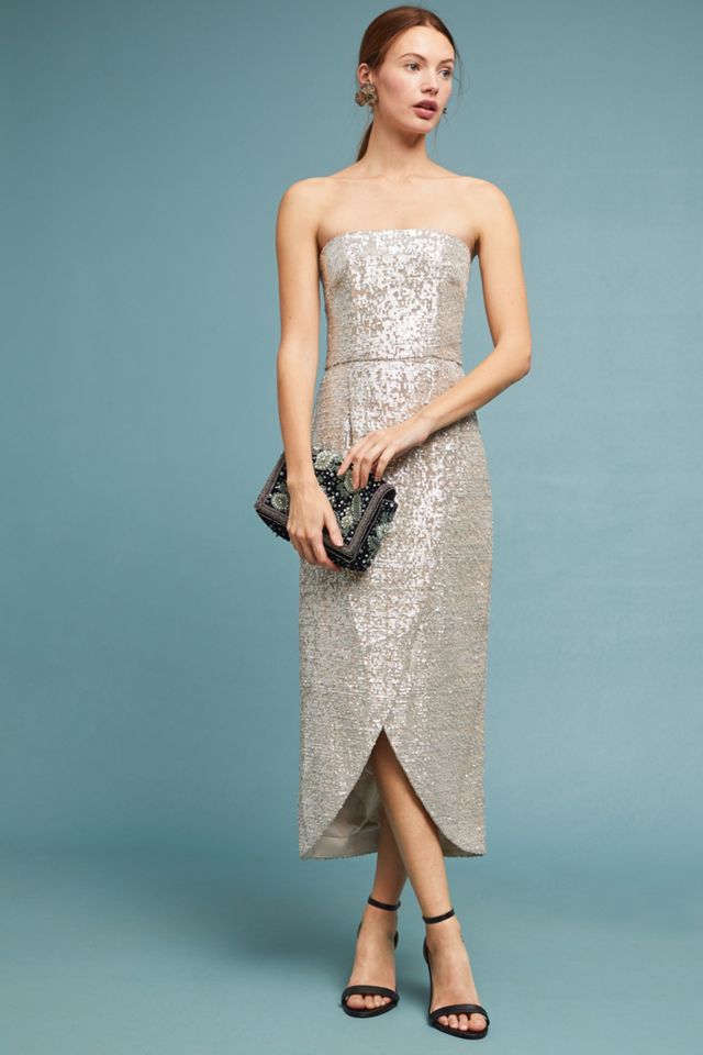 ML Monique Lhuillier Paris Sequin Dress #3