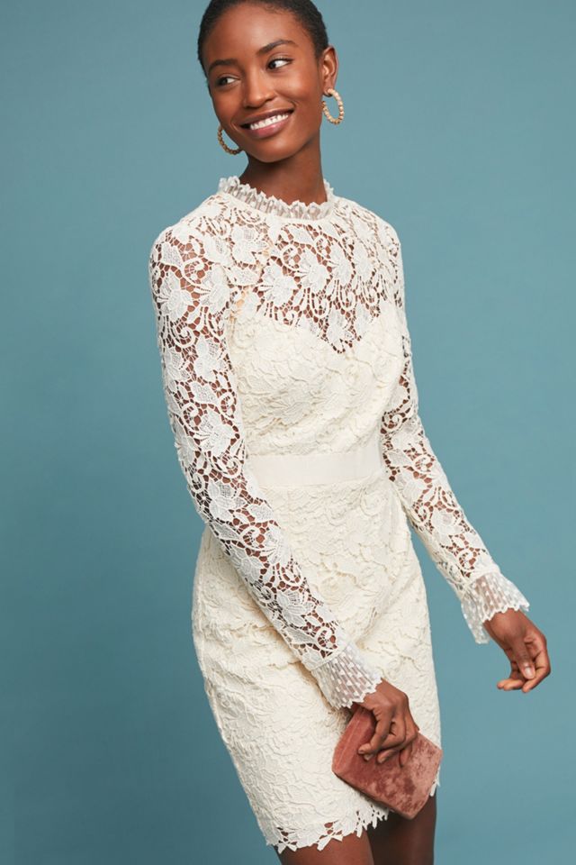 ML Monique Lhuillier Marie Lace Dress | Anthropologie