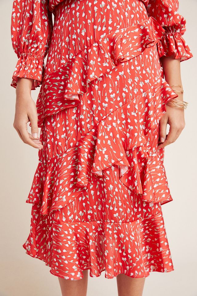 ML Monique Lhuillier Jenny Midi Dress #1