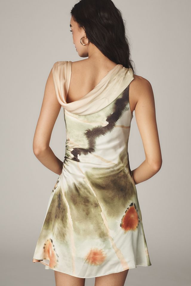 AMUR Elowen One-Shoulder Mini Dress #4