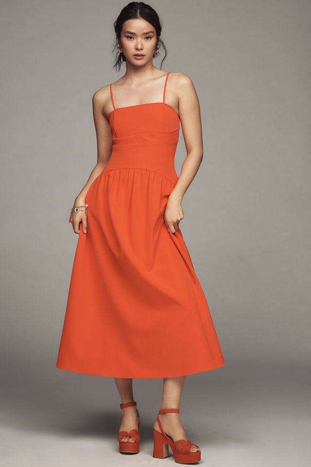 AMUR Oliver Midi Dress