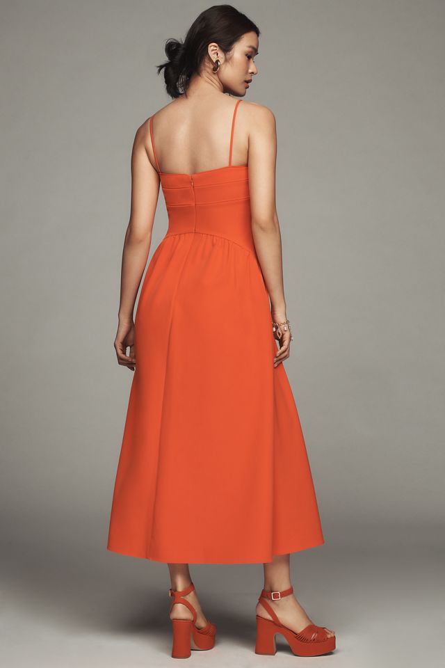 AMUR Oliver Midi Dress