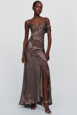 AMUR Reese 100% Silk Maxi Dress by Anthropologie
