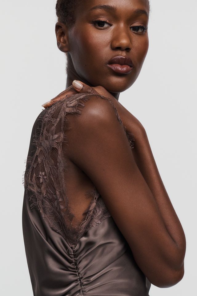 AMUR Zina Ruched Mini Dress #1