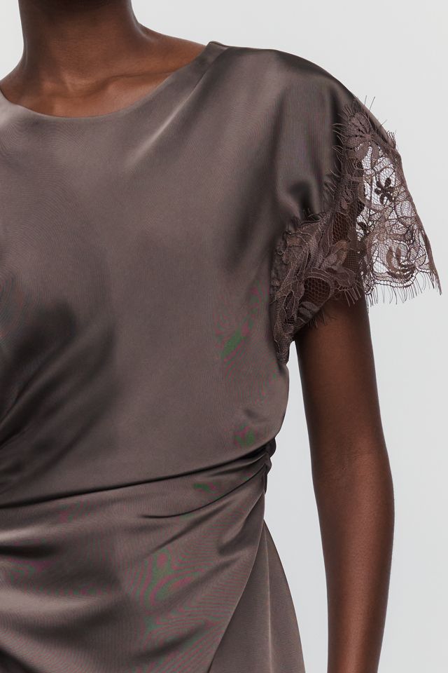 AMUR Zina Ruched Mini Dress #2