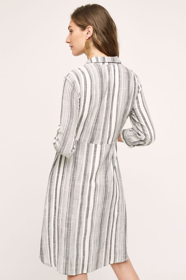Tie-Waist Shirtdress #1