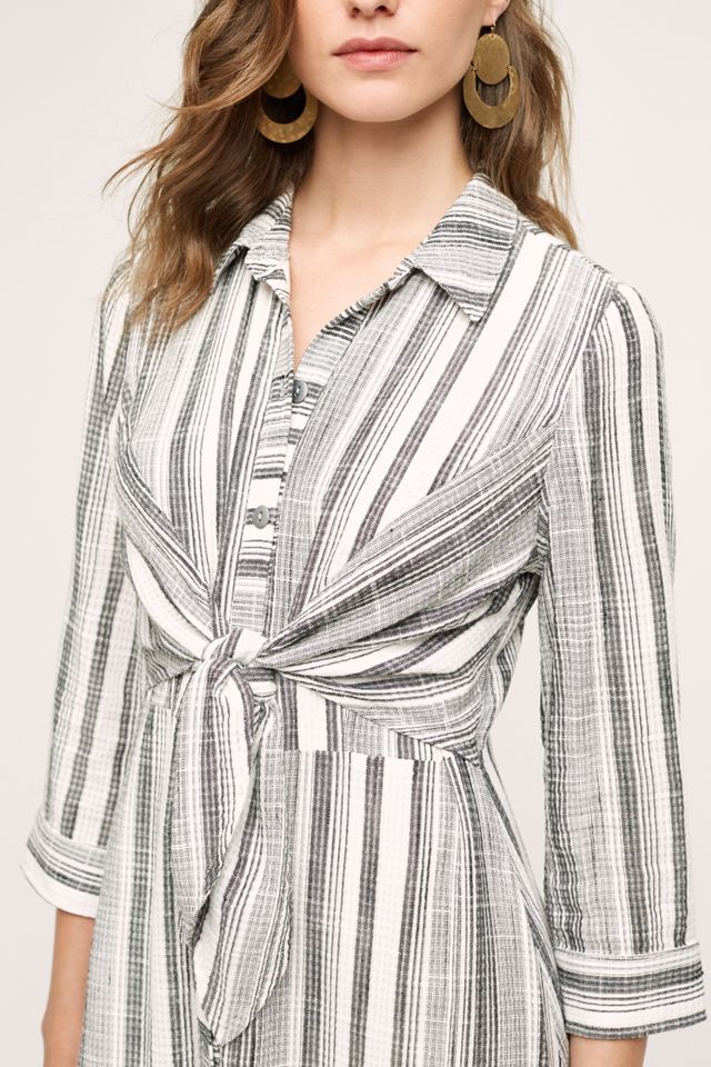 Tie-Waist Shirtdress #2