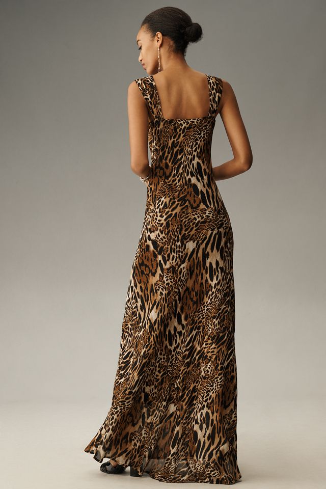 WAYF Sleeveless Draped Maxi Dress #1