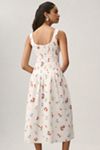 WAYF Drop-Waist Sleeveless Midi Dress