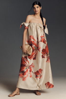 Iris Off-The-Shoulder Maxi Dress