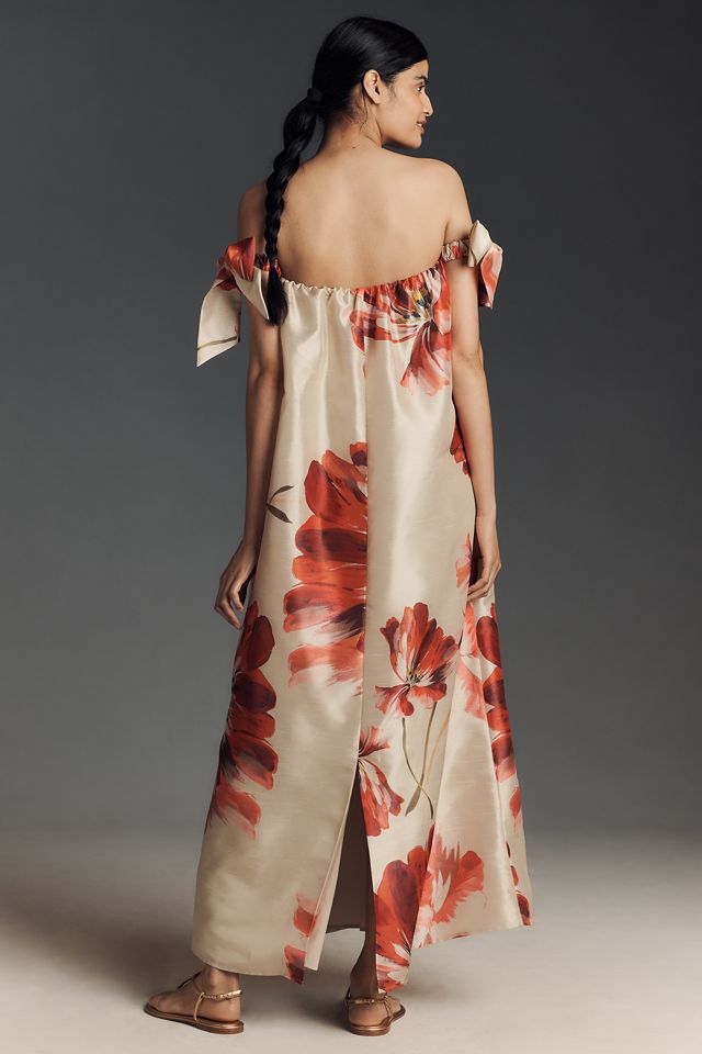Hutch Iris Off-The-Shoulder Maxi Dress #2