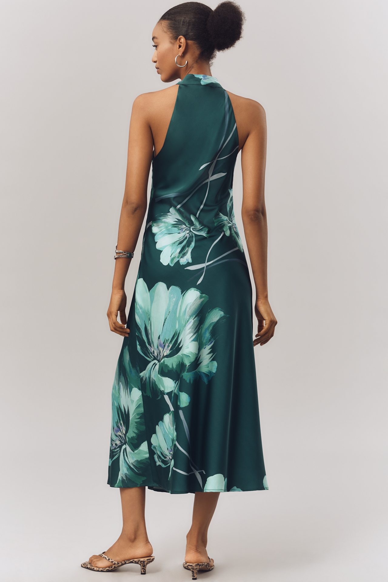 Hutch Halter Midi Slip Dress