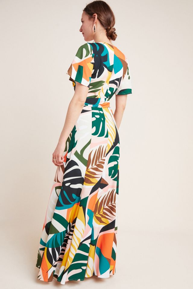 Tropical Maxi Dress #1