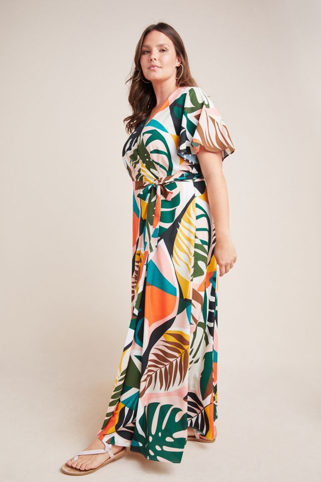 Tropical Maxi Dress #3