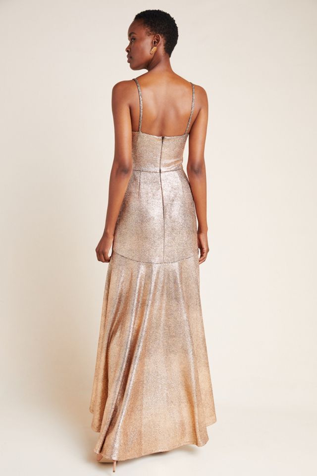 Vicky Metallic Maxi Dress #2