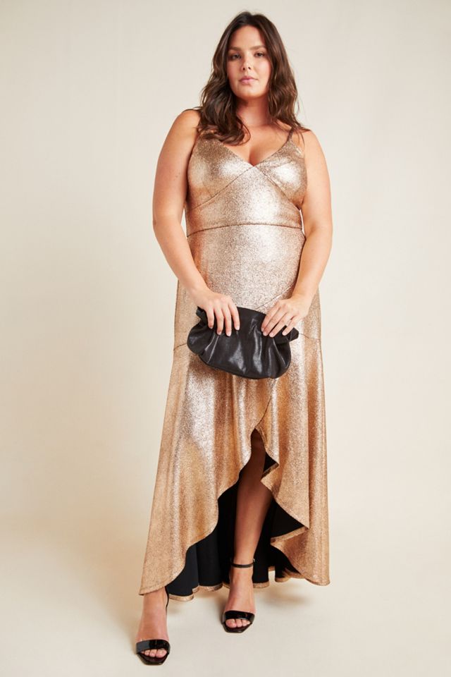 Vicky Metallic Maxi Dress #7