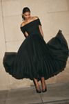 Hutch Off-The-Shoulder Twofer Midi Dress