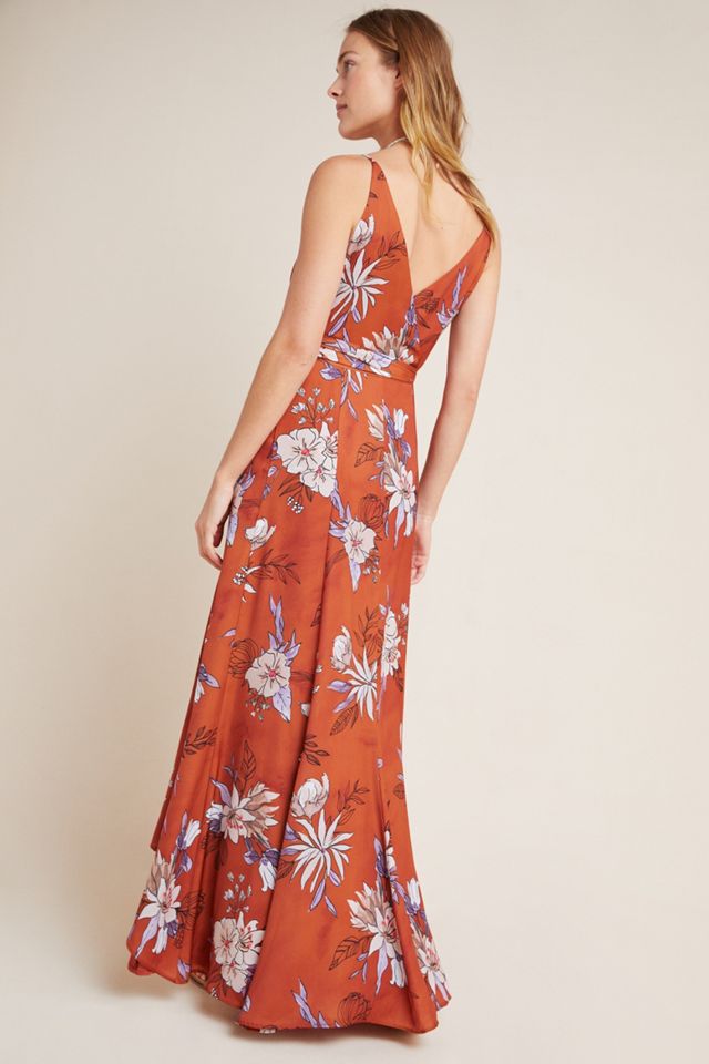 Palmetto Wrap Maxi Dress #1