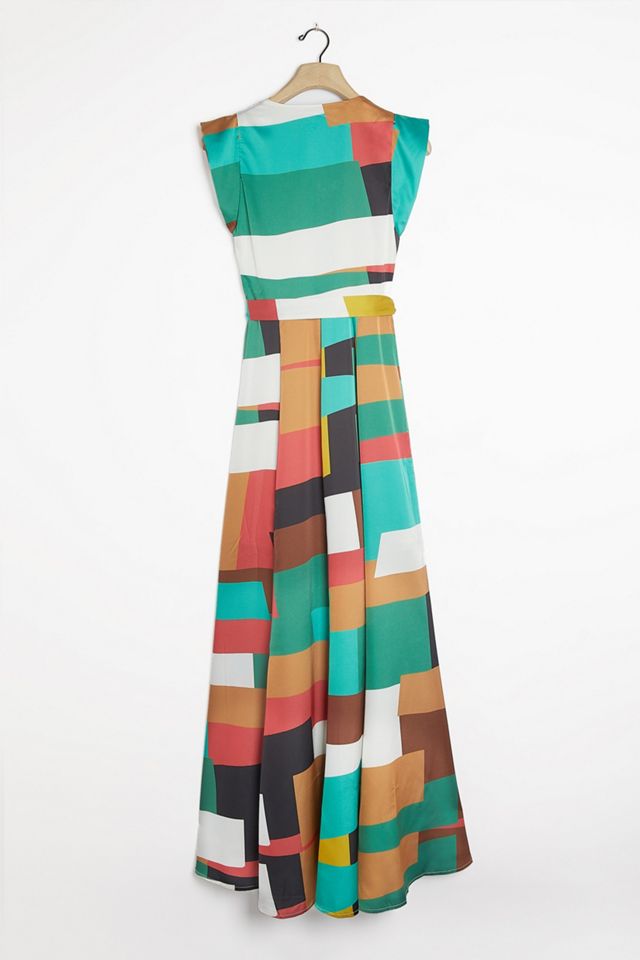 Alfonsine Wrap Maxi Dress #1