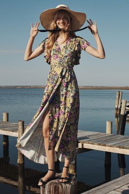 boohoo satin floral dress