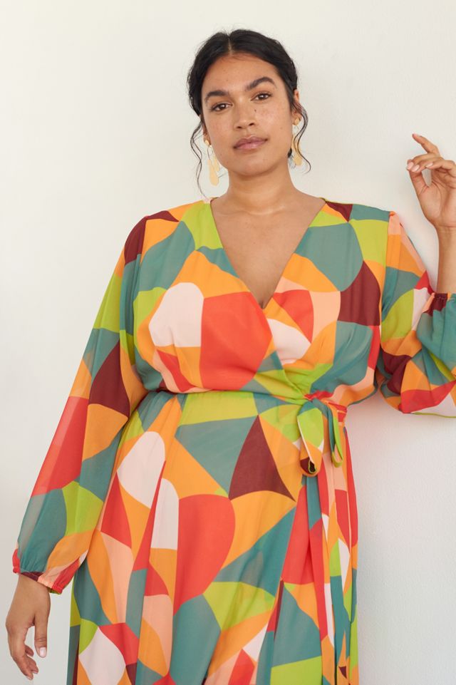 Lysette Wrap Maxi Dress #6