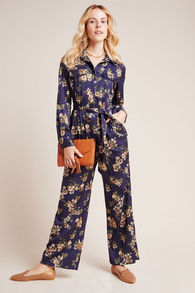 Anthropologie 2025 floral jumpsuit