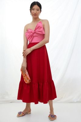 Hutch Bow-Tie Maxi Dress