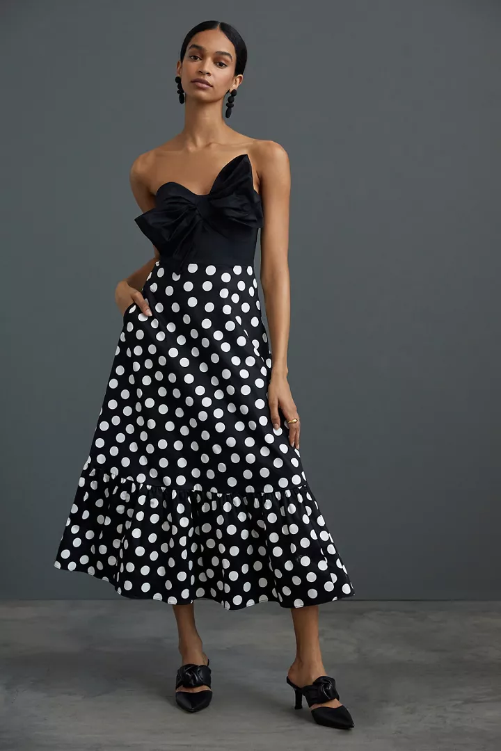 Bow-Tie Maxi Dress