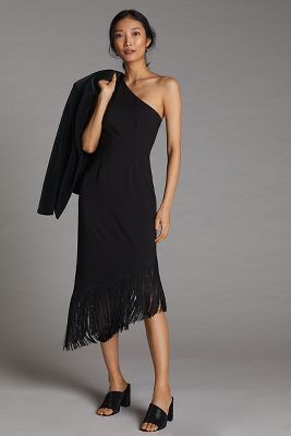 fringe dress midi