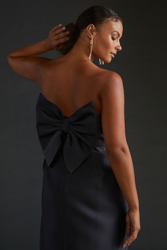 Anthropologie black tie store dresses