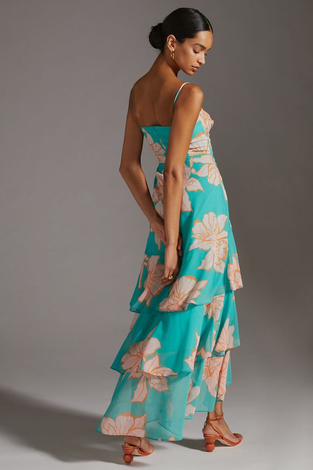 Hutch Floral Tiered Maxi Dress #1