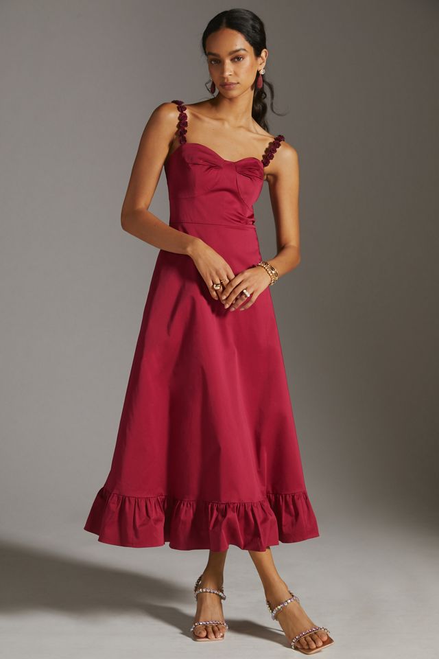 Hutch Floral-Hem Maxi Dress #1