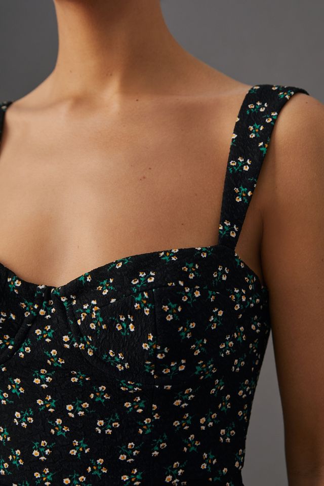 Hutch Ditsy Floral Corset Mini Dress #1