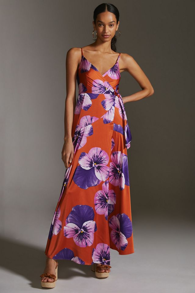 Hutch Floral Wrap Maxi Dress #3