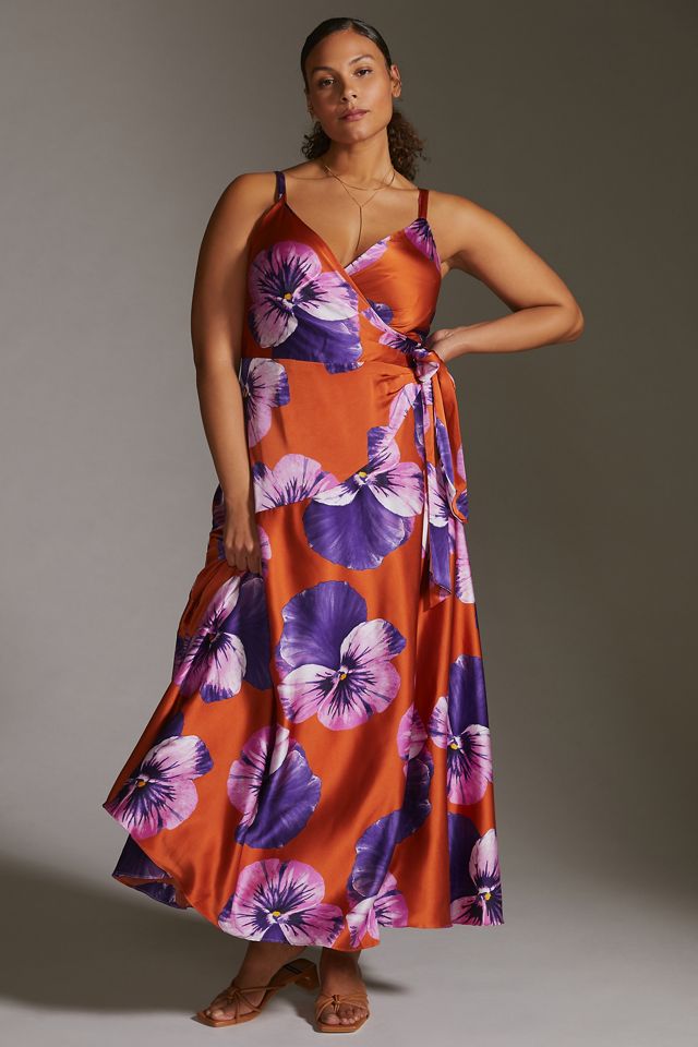 Hutch Floral Wrap Maxi Dress #7