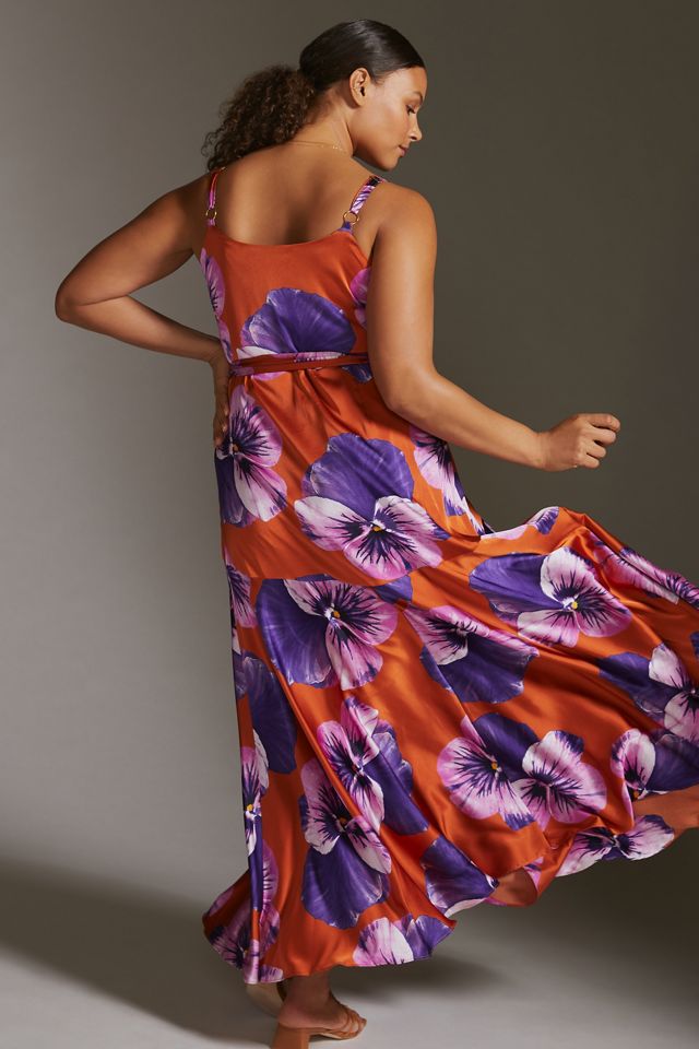 Hutch Floral Wrap Maxi Dress #8