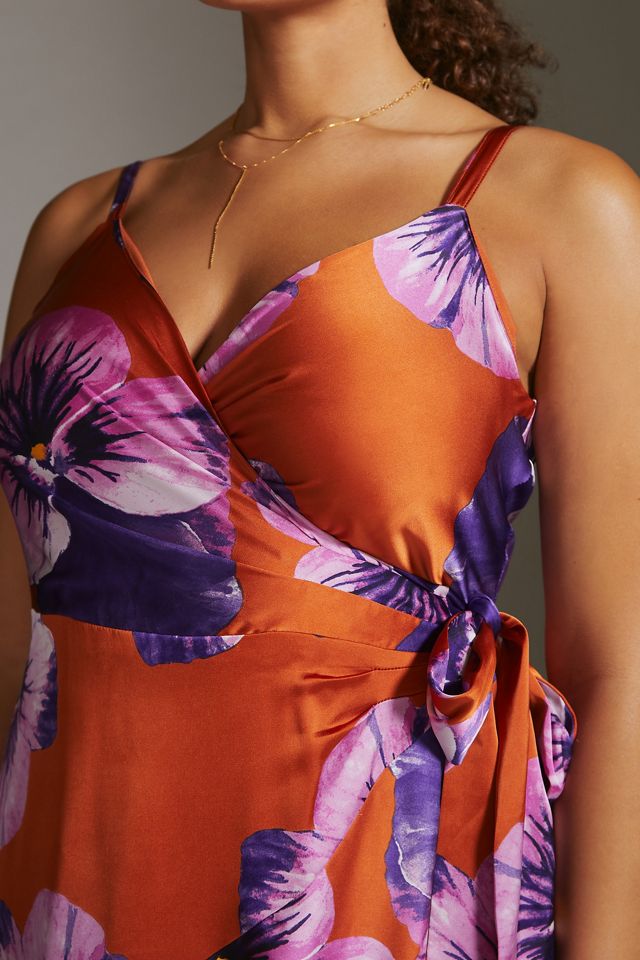 Hutch Floral Wrap Maxi Dress #9
