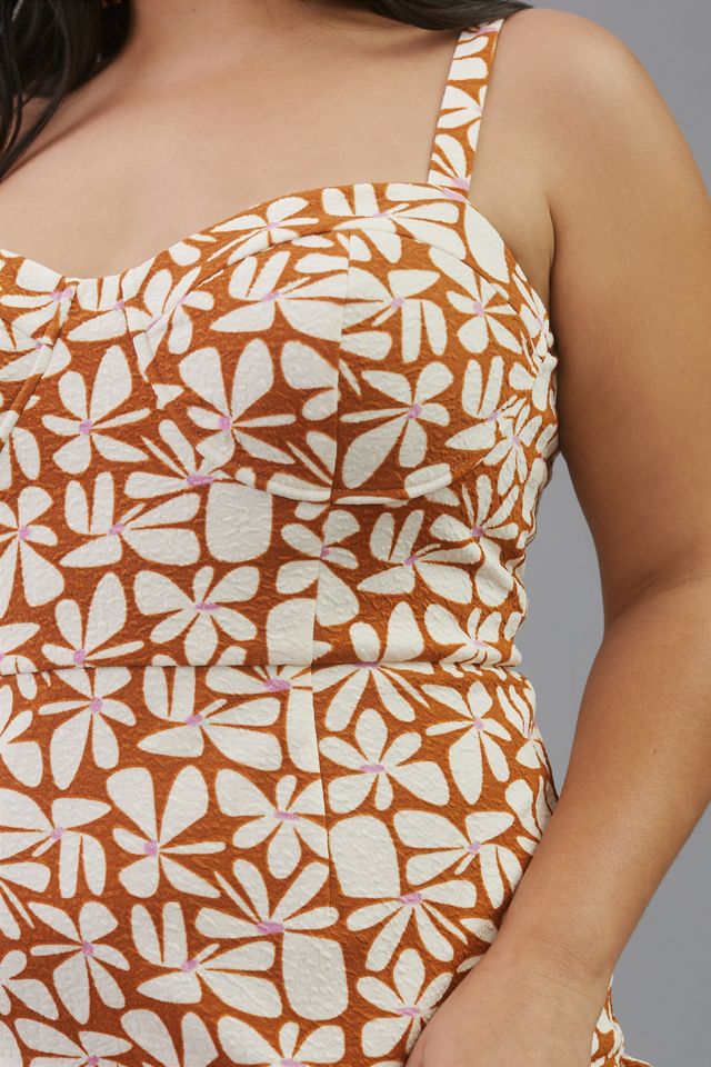 Hutch Floral Slim Midi Dress #6