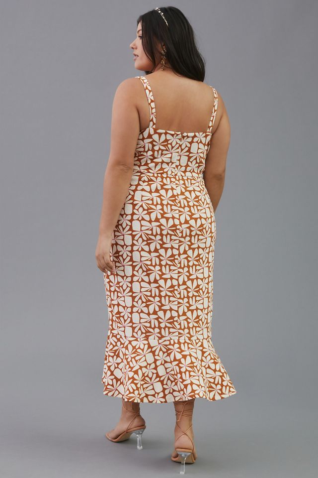 Hutch Floral Slim Midi Dress #7