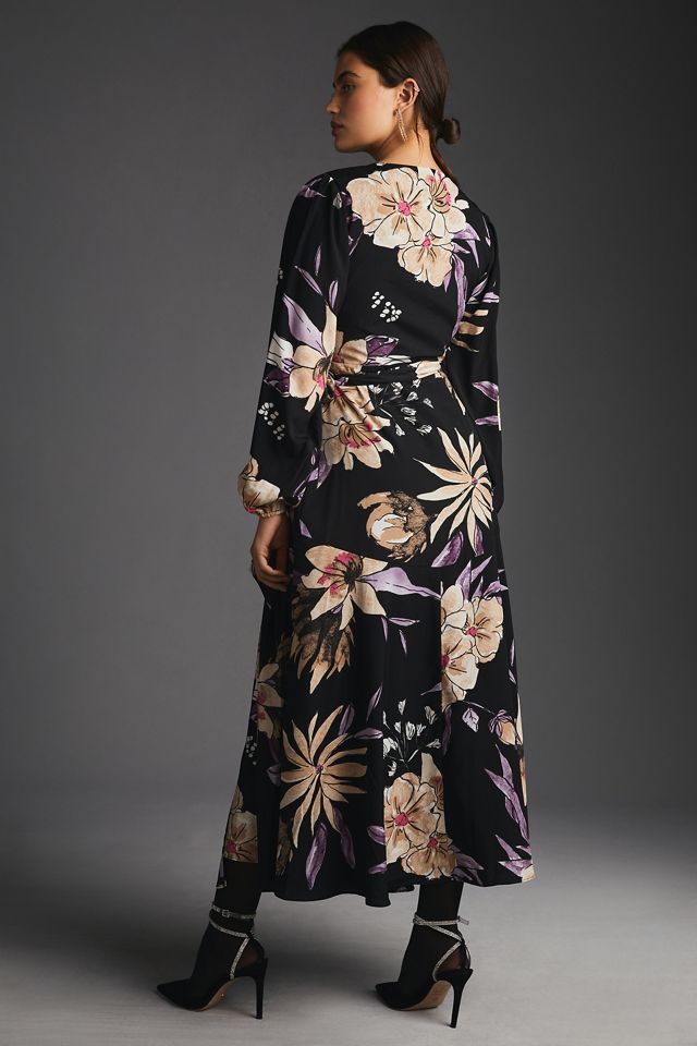 Hutch Long-Sleeve Wrap Dress #3