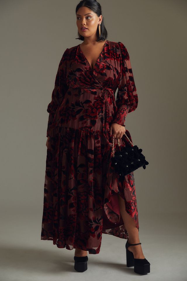 Hutch Floral Wrap Dress #4
