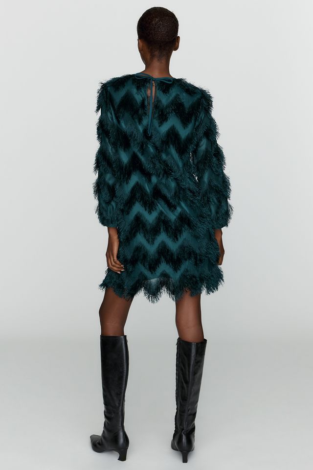 Hutch Fringed Chevron Dress #2