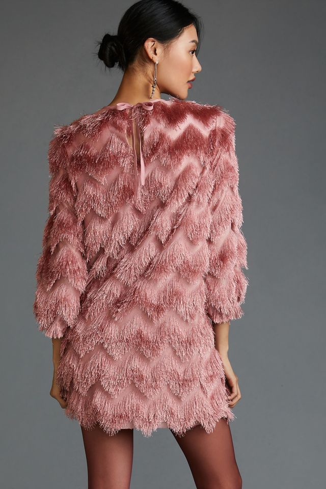 Hutch Fringed Chevron Dress #2