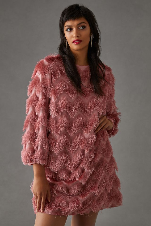 Hutch Fringed Chevron Dress #6