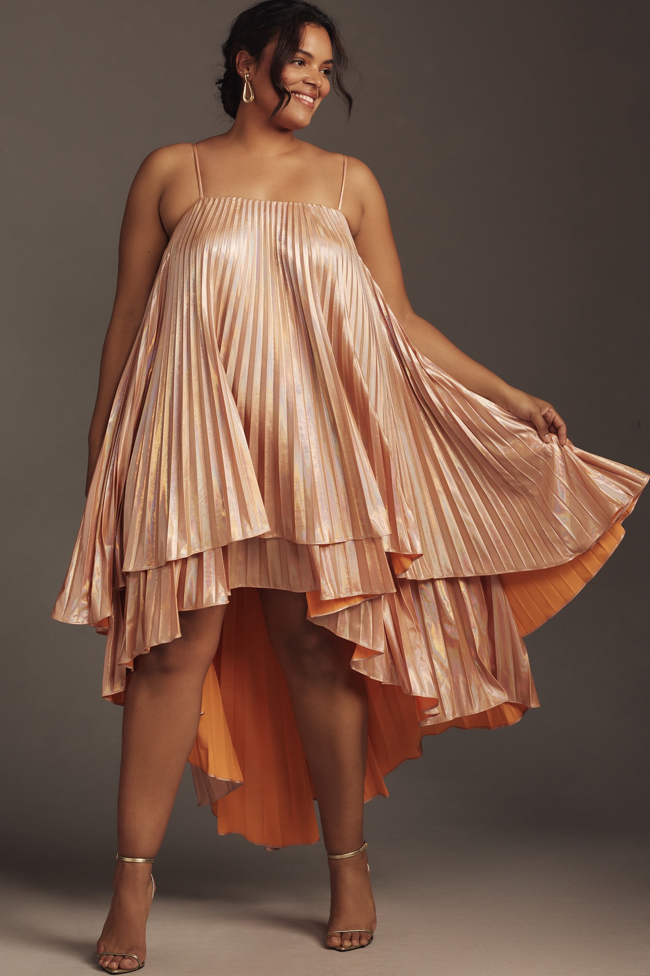 Hutch Layered Pleats Dress