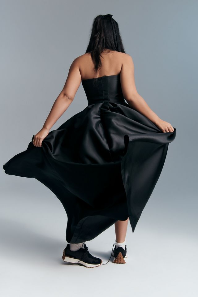 Hutch Strapless High-Low Bubble Dress #6