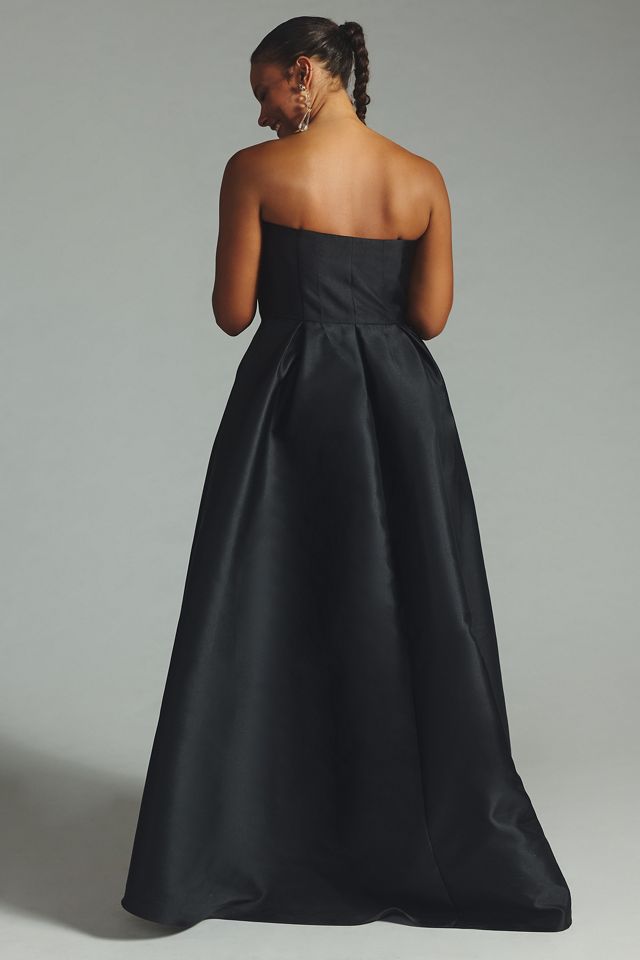 Hutch Strapless High-Low Bubble Dress #9