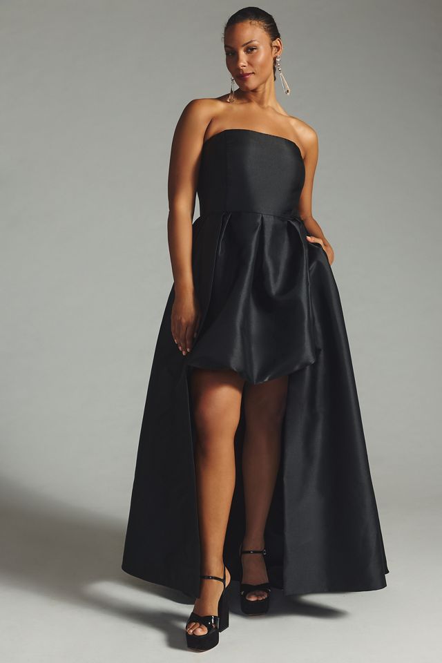 Hutch Strapless High-Low Bubble Dress #7