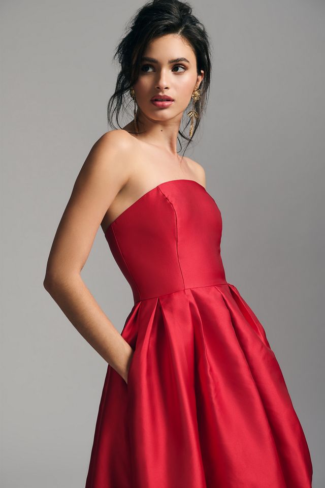 Hutch Strapless High-Low Bubble Dress #2