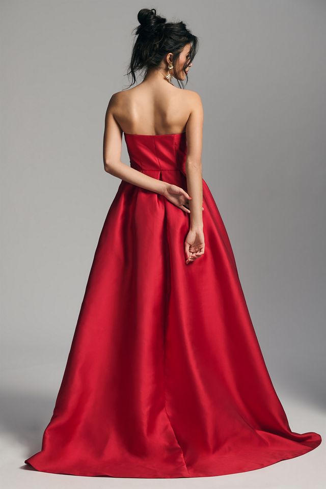 Hutch Strapless High-Low Bubble Dress #3